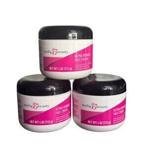 Lot of 3 Studio 35 Beauty Alpha Hydroxy Face Cream 4 OZ Read Description